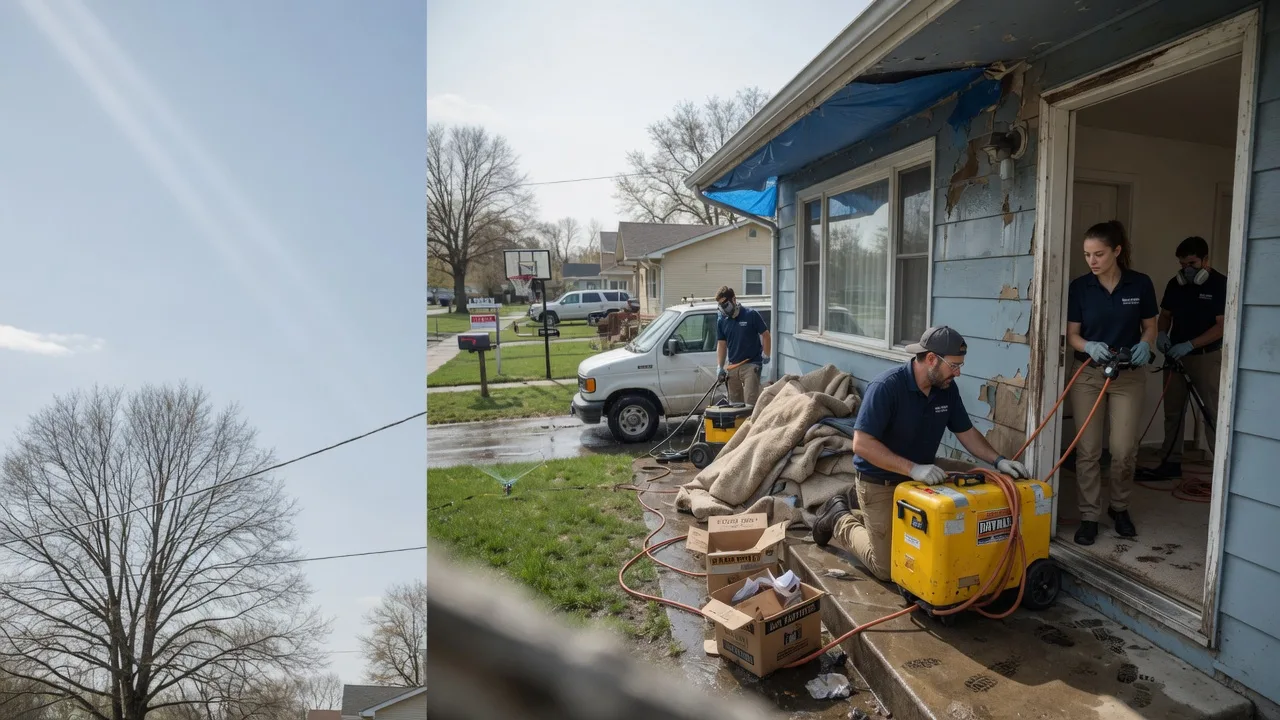 Basement Flood Cleanup in Teterboro, NJ near me